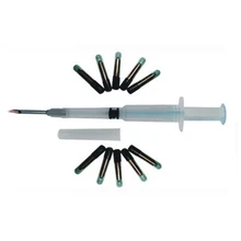 100 шт EM4305 считывание-запись животное Подкожная ткань стеклянная трубка RFID метки/животное стеклянные бирки