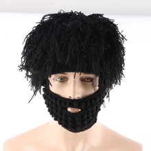 Модные зимние шляпы для Для Мужчин's Для женщин Свободная трикотажная шапка шапочки подарок на Хэллоуин негабаритный Slouchy колпачок шикарные шапки