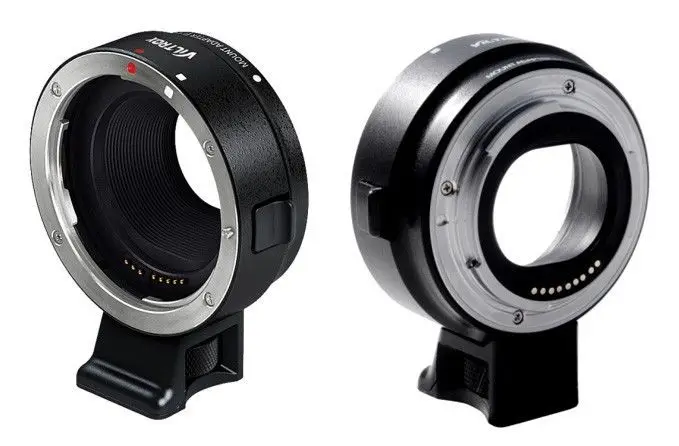 Металлический электронный адаптер для объектива Viltrox EF-EOS M с автофокусом для объектива EF EF-S для EF-M камеры EOS M