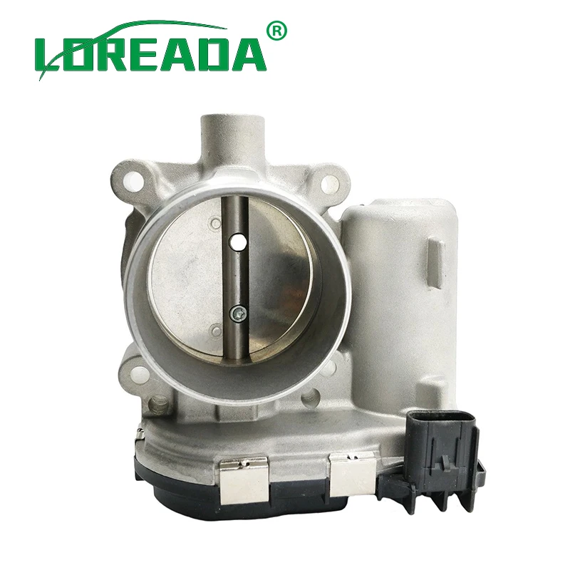

LOREADA 0280750586 CM5E-9F991AD Fuel Injection Throttle Body Assembly for Ford Escape Explorer Fusion MKZ TAURUS KUGA