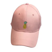 FEITONG унисекс Pinapple печать бейсбольная Кепка Snapback Женщины Мужчины мультфильм Casquettes Кепка Дрейка регулируемые кости feminino#131
