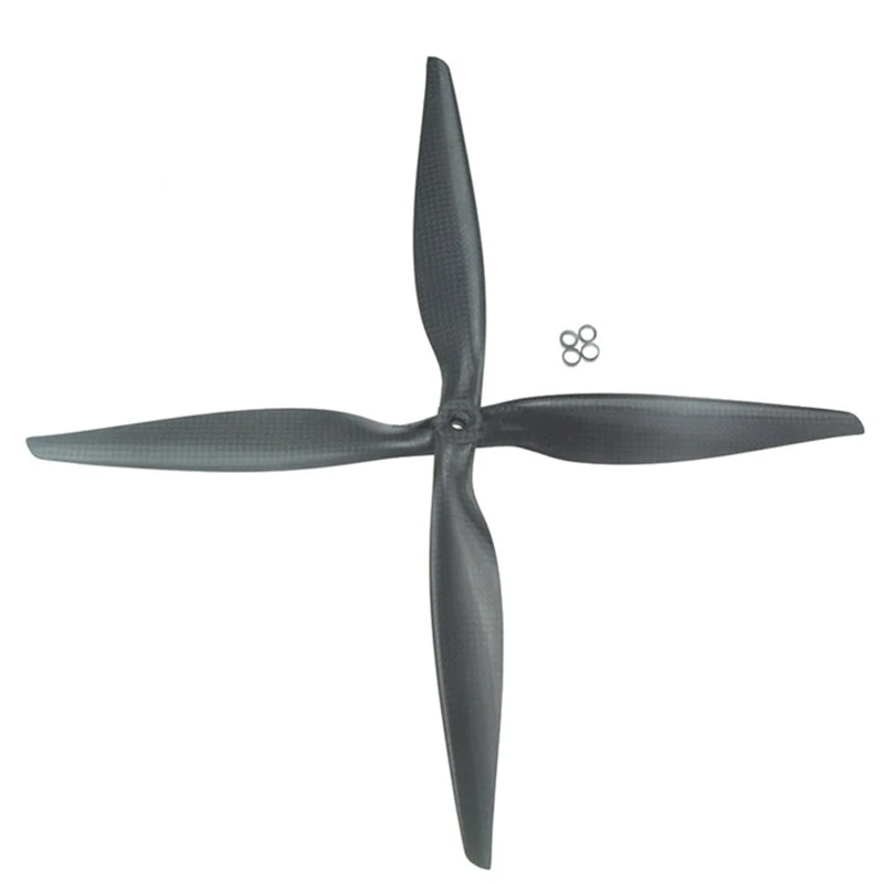 1pair Apc 1340 13 * 4.0 Inch Carbon Fiber Propeller Rc Propeller Cw Ccw