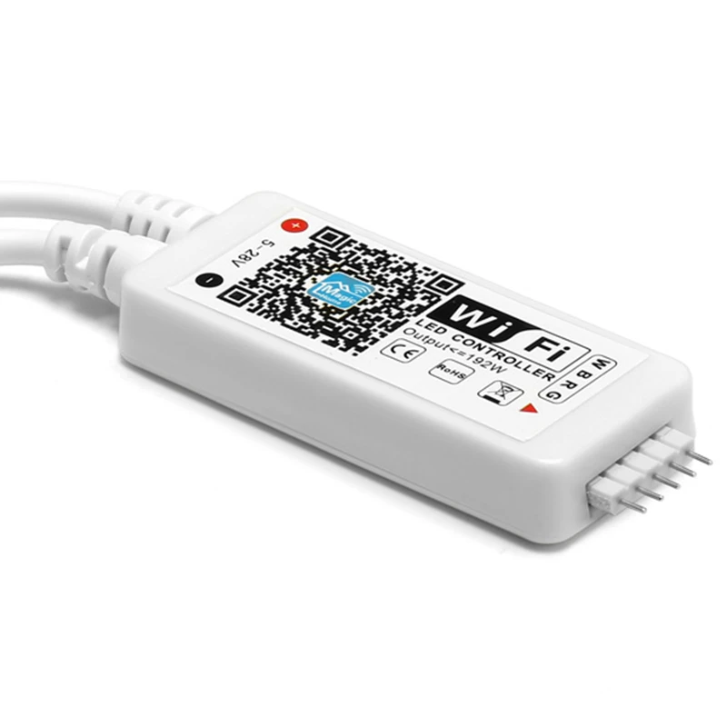 ARILUX AL-LC11 Smart Light control ler Mini DC9-28V светодиодный wifi APP control ler+ RF пульт дистанционного управления для RGBW+ WW светодиодные ленты