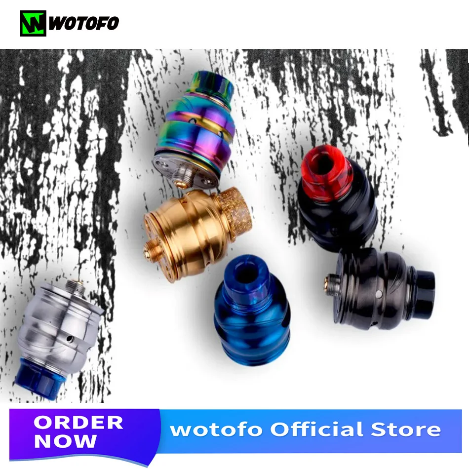 

Original Wotofo Elder Dragon RDA Atomizer Vape Tank Vaporizer Rebuilding Dripping RDA Atomizer 510 Thread vape elektronik sigara