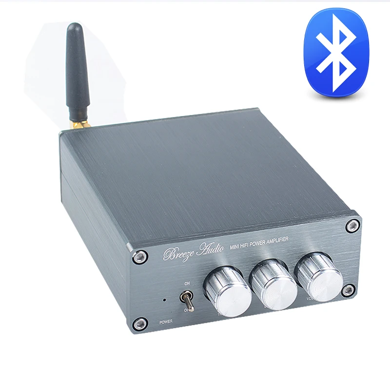 

2017 Newest BL10A TPA3116 Bluetooth 4.0 Mini Hifi Audio Digital Power Amplifier 50W+50W Finished Amplificador Home AMP