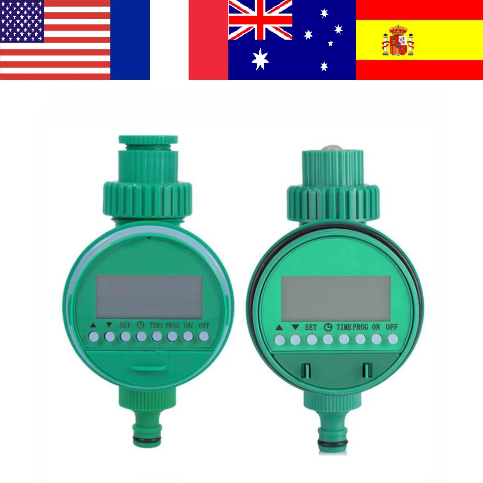 

LCD Display Automatic Electric Digital Garden Irrigation Timer Intelligent Flowers Watering Irrigation Controller System