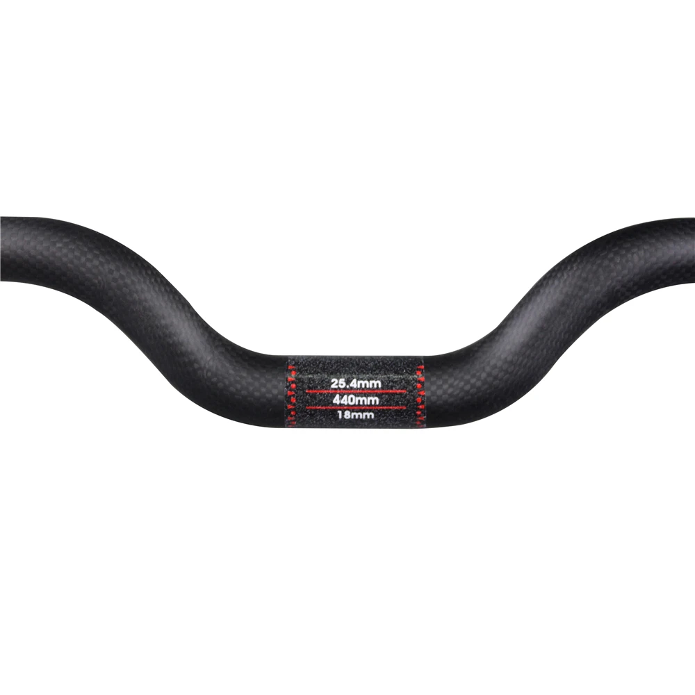 

25.4mm handlebar ultra-light sturdy carbon fiber children's car handlebar Small diameter handlebar 440-680mm