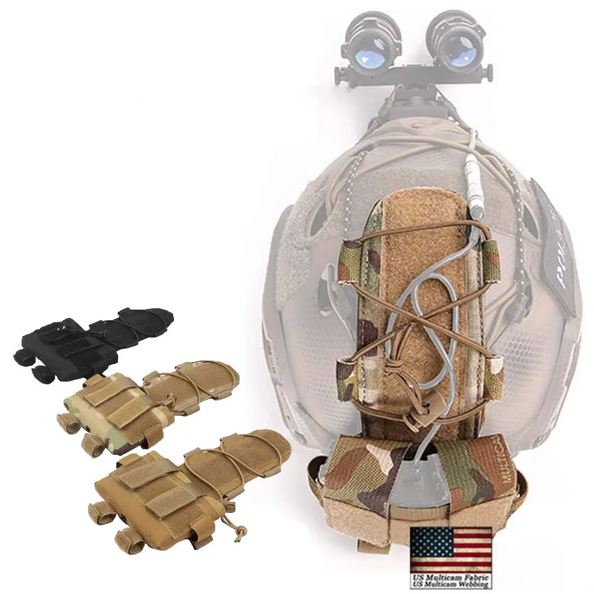 

Emersongear MK2 Battery Case for FAST AF MICH IBH ACH Airsoft Helmets NVG system Counterweight Pouch Cover Ballistic Accessories
