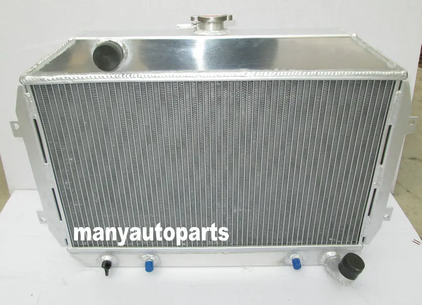 Aluminum radiator for Datsun 240Z//260Z L24//L26 1970-1975 1974 73 72 71