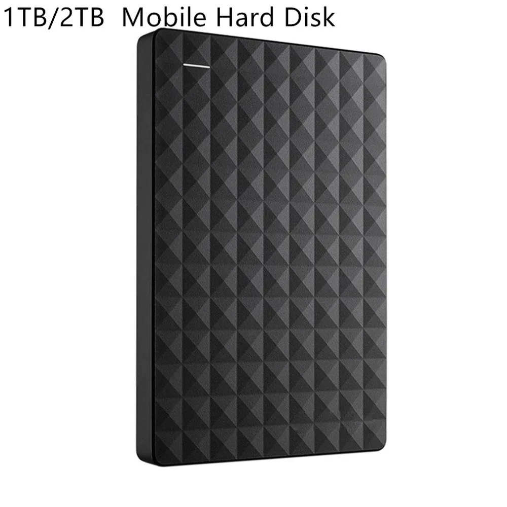 

1TB/2TB For Car/Table Ultra-thin Mobile Hard Disk Fast Transmission 2.5 Inch USB External Hard Drive Hard Disk Drive External