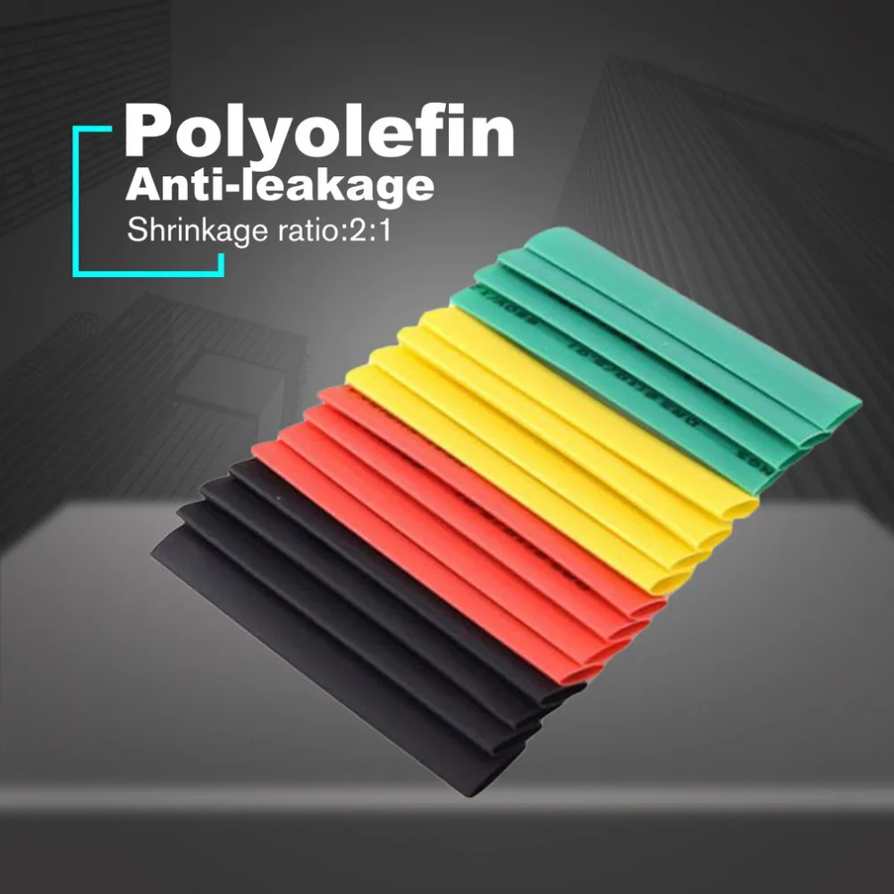 530pcs Heat Shrink Tubing Tube Wire Insulation Sleeving Kit Car