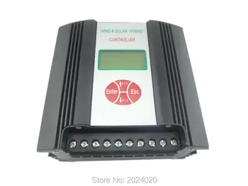 

1 PCS of 600W 24V (VAC input) Hybrid wind charge controller, wind regulator, Wind Solar Charge Controller