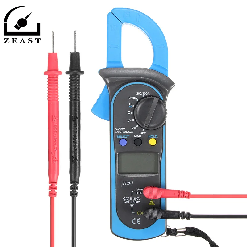 New Arrival Digital Clamp Meter Multimeter Ohm Amp Meter
