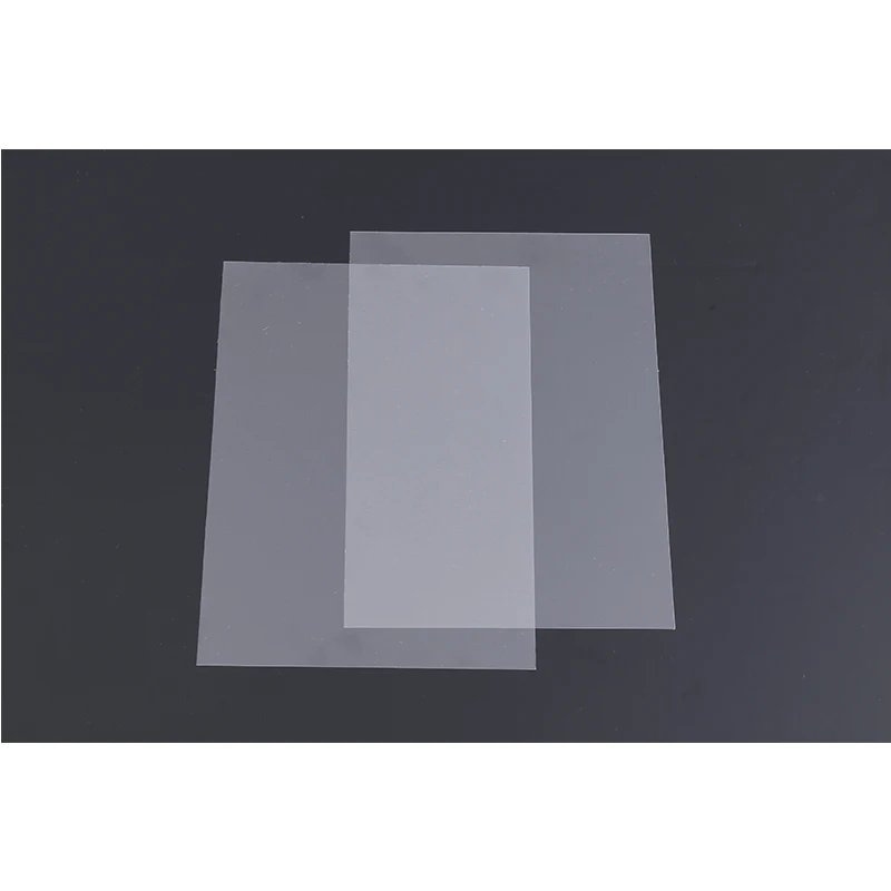 50pcs/Lot PVC Transparent Plastic Sheets for DIY Scrapbooking Handmade Shaker Cards Album Photo Frame Accessories New 2019