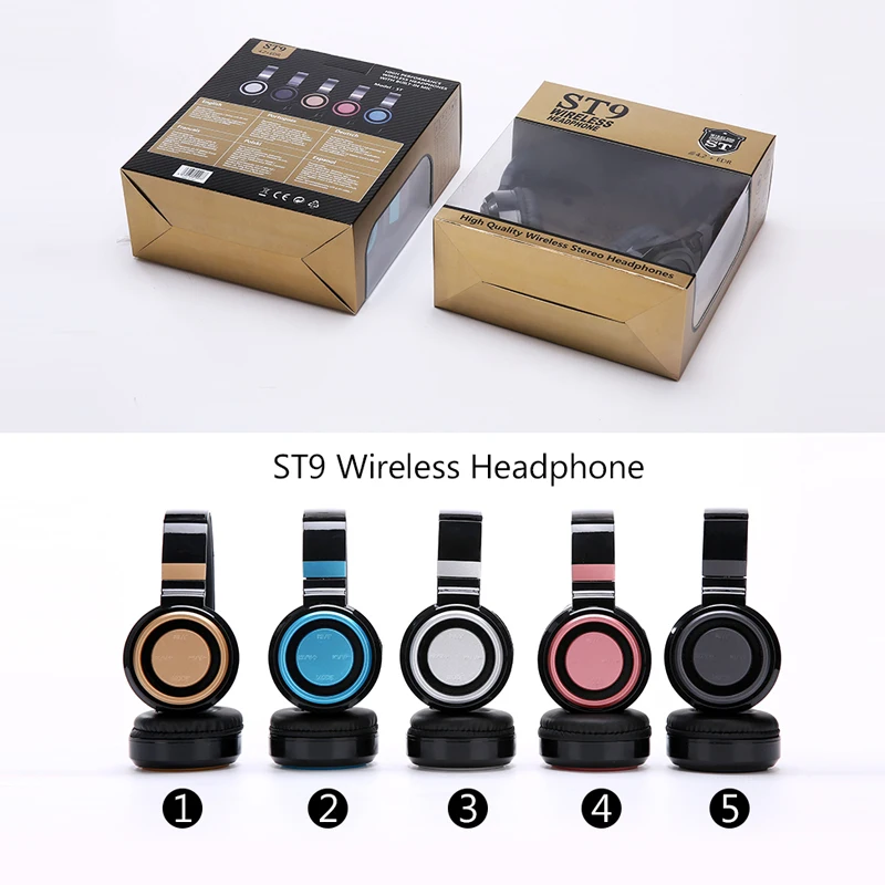 Chiclits TF Card Wireless Bluetooth Headphone (4)
