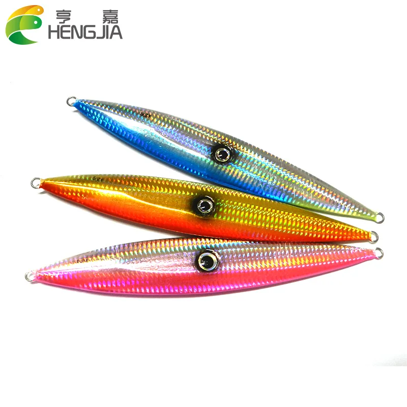 3pcs Available Customized Color Outdoor Lead Jig Fishing Lure Metal Jig