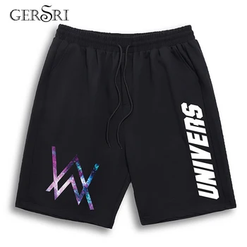

Gersri New Fashion Men Sporting Casual Shorts Trousers Cotton Bodybuilding Sweatpants Fitness Short Jogger Casual Gyms Shorts