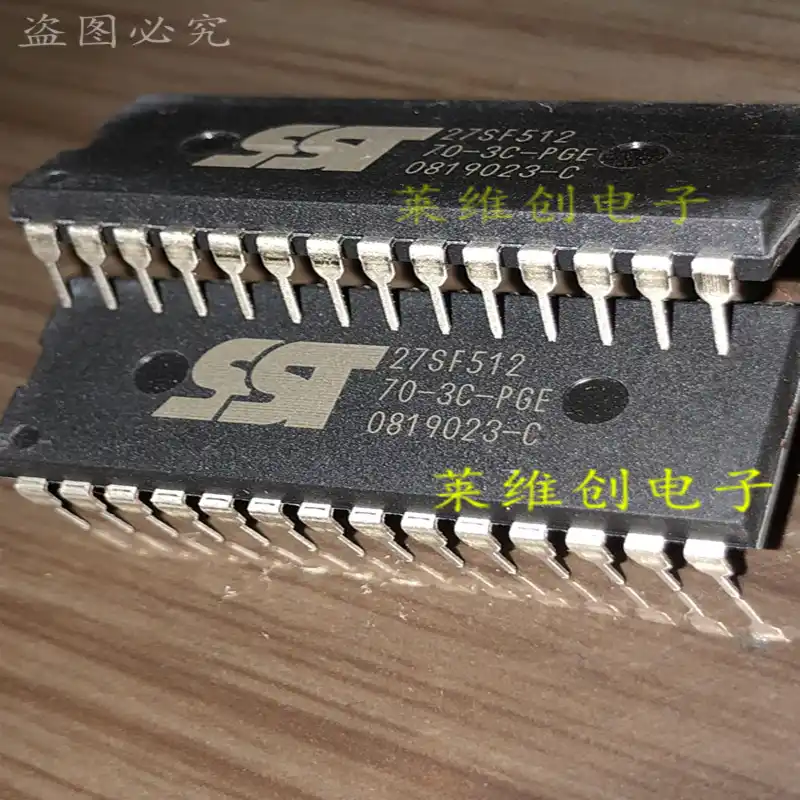 10 Pièces Mémoires SST27SF512-70-3C-PG DIP-28 - Neuf, Pour Projets Électroniques