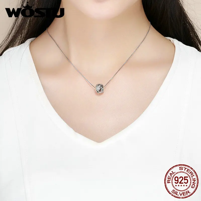 WOSTU 925 Sterling Silver Dragonfly Meadow Charm Beads Fit Original WST Bracelet Pendant Authentic DIY Women Jewelry Gift C822