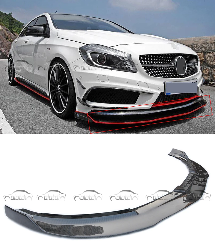 OLOTDI для Mercedes Benz C Class W176 A250 A260 A45 2013 2015 автомобильный Стайлинг из углеродного
