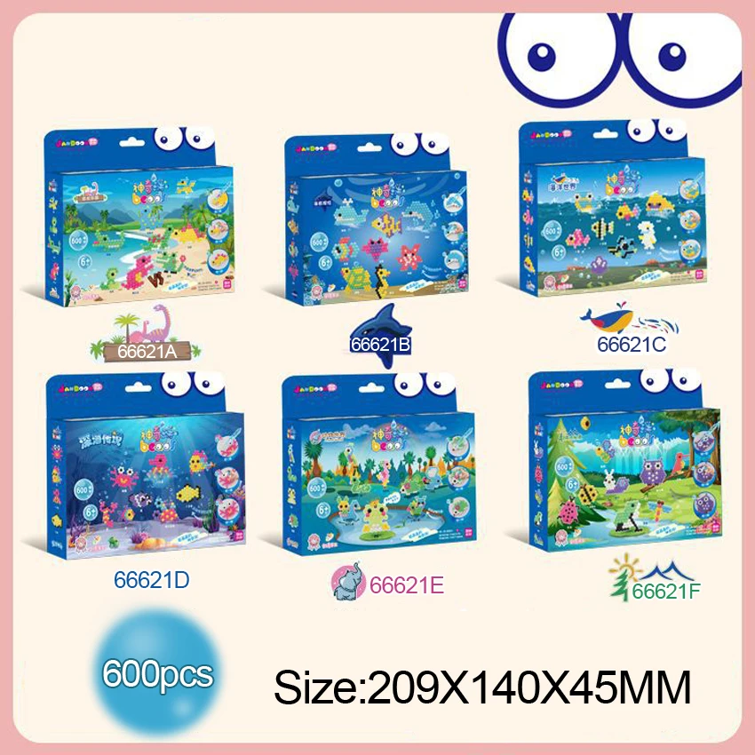 

DOLLRYGA Water Beads Set juguetes lote Spray 66621 Quality Guarantee Perler Fuse Pegboard Toy Aqua Perlen Magic Beads Girl Gifts