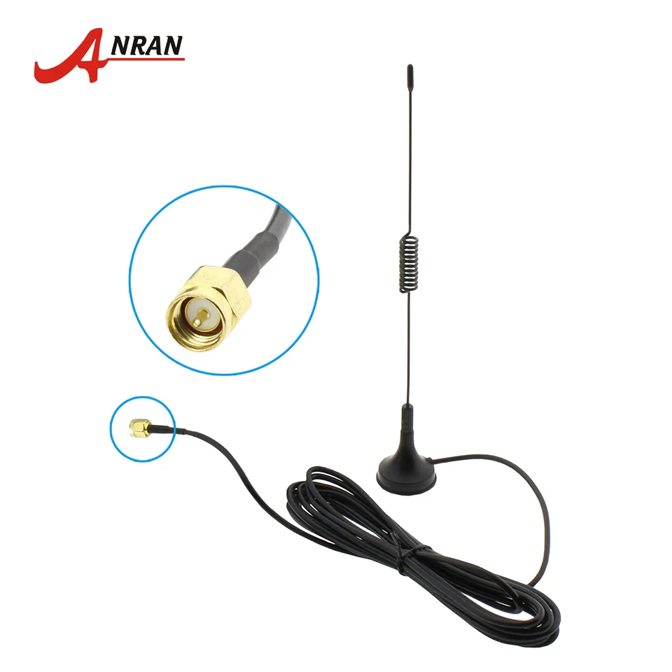

3M 10ft WiFi Antenna Extension Cable Cord Male Connector for ANRAN Wireless Security Camera