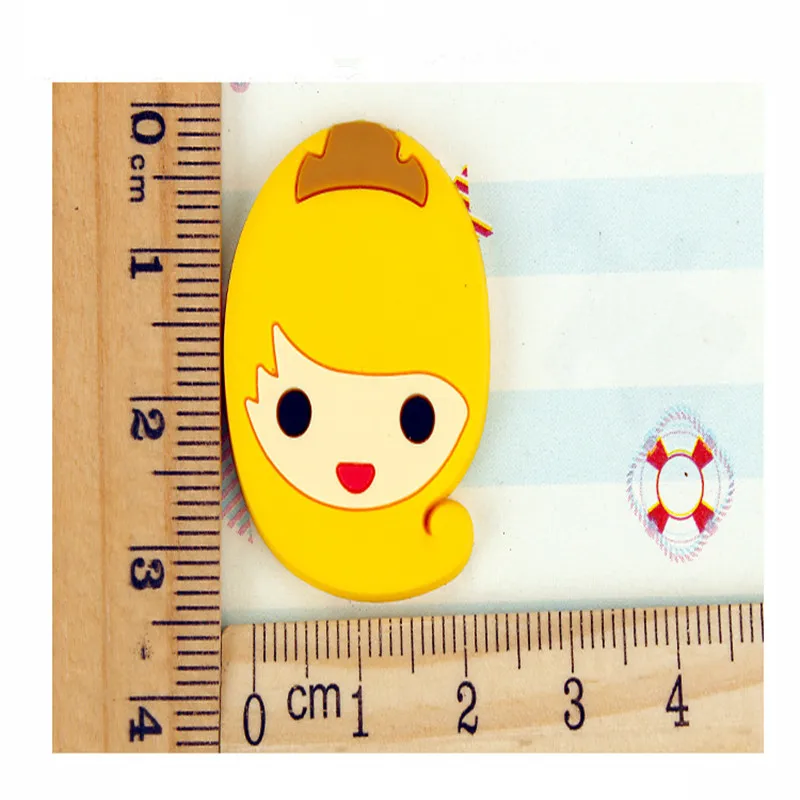 50 шт. Kawaii Мультфильм икона принцесса девушки прекрасный мягкий деко аксессуары