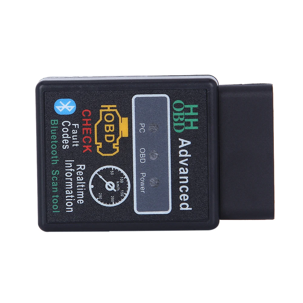 10 шт./лот Авто ELM327 HH Android Bluetooth OBD 2 OBD диагностический сканер elm 327 интерфейс адаптера V1.5 для Android