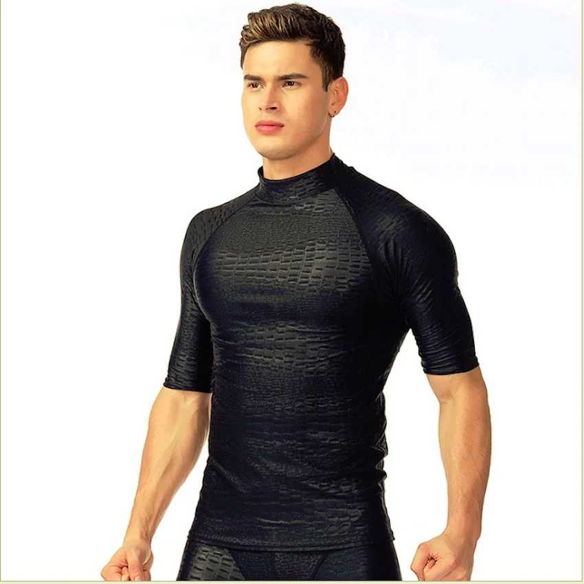 Sbart-Mens-UV-Protection-Sun-Proof-Rash-Guards-Short-Sleeve-Upf ...