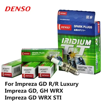 

4pieces/set DENSO Car Spark Plug For Impreza GD R/R Luxury Impreza GD, GH WRX Impreza GD WRX STI Iridium Platinum IK20TT