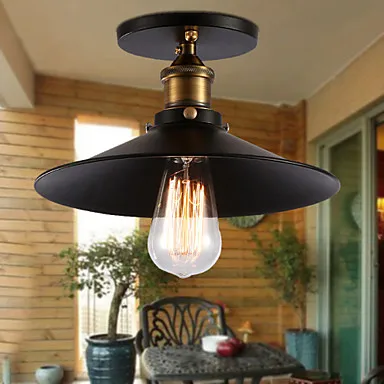

Retro LED Vintage Ceiling Light Fixtures Living Room Hallway Loft Industrial Ceiling Lamp Edison Plafonnier LED