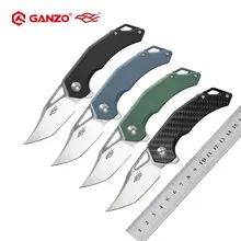 Ganzo Firebird FBKNIFE FH61 D2 blade G10 or Carbon Fiber Handle Folding knife Survival tool Pocket Knife tactical outdoor tool