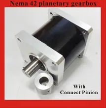 64: 1 Планетарный редуктор NEMA42 для Nema 42 Мотор Шаговый двигатель номинальной нагрузки 260N. м (36111oz-in)