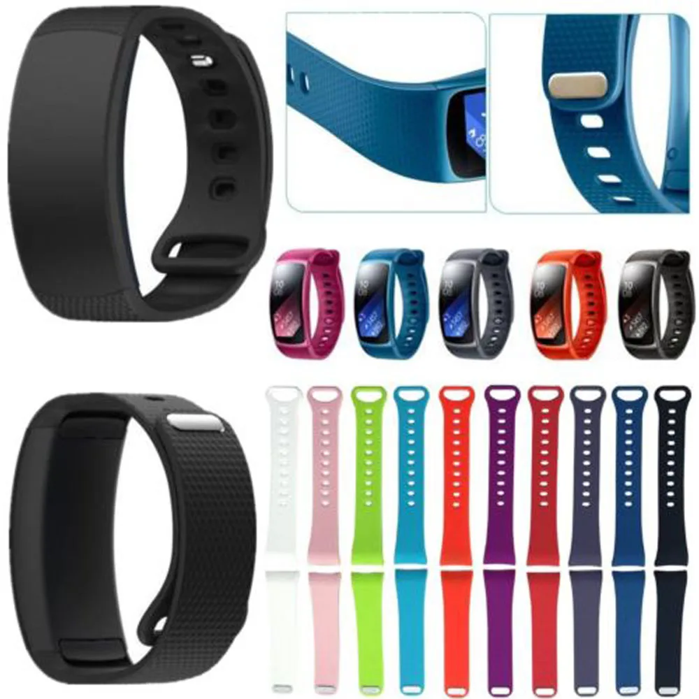 Large/Small Size Silicone Strap for Samsung Gear Fit 2 Pro Band Soft Sport Wristband for Samsung Gear Fit 2 SM-R360 Wristband silicone band strap wristband for samsung gear s2