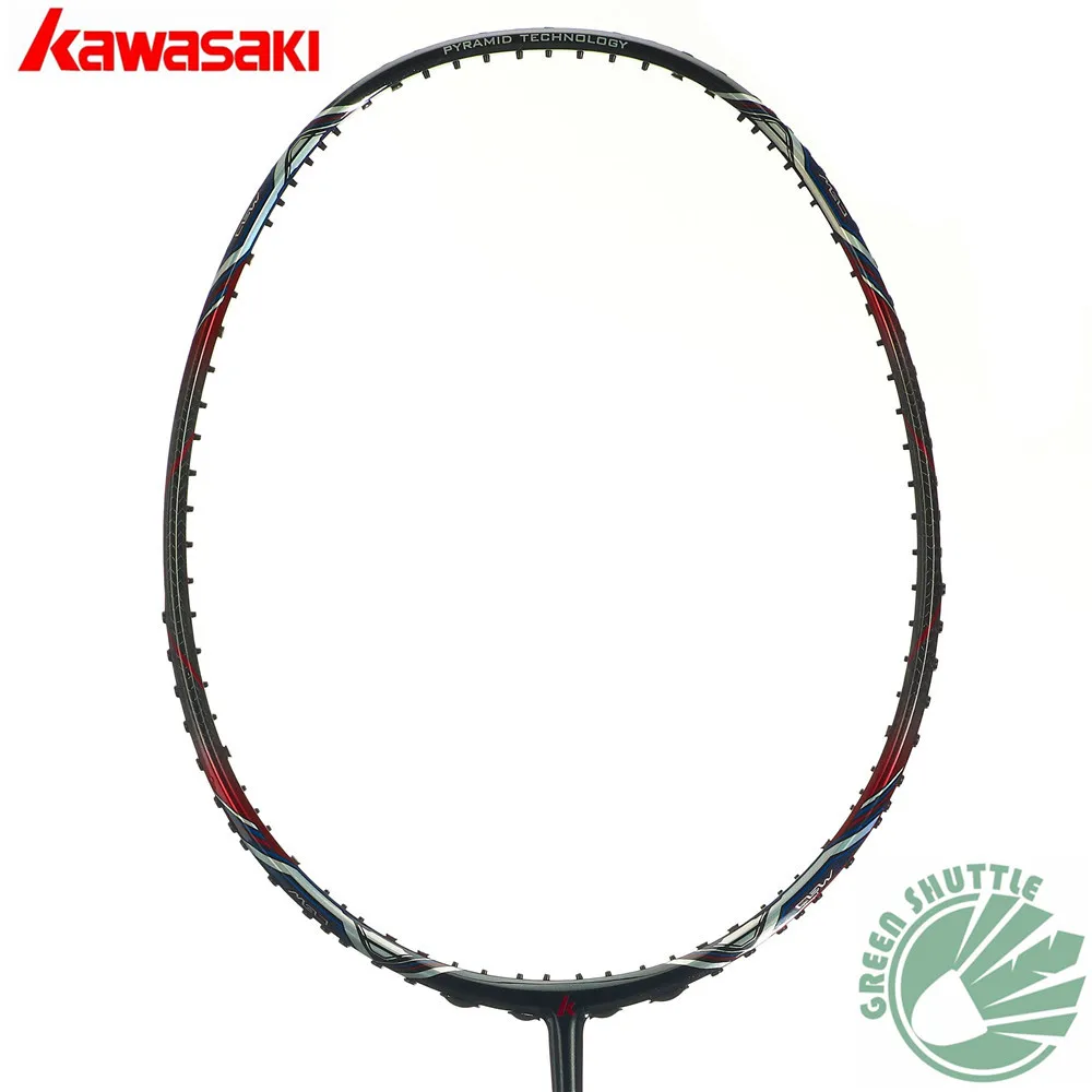 

2019 Six Star 100% Genuine Kawasaki Mao18 K9 9900 II Badminton Racket Professional Offensive Powerful Racquet The Best Quality