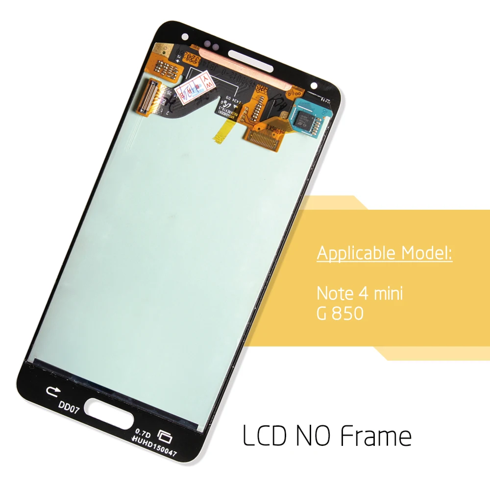4 7 ''Супер AMOLED Запчасти для SAMSUNG Galaxy Alpha Note MINI G850 G850F SM ЖК дисплей сенсорный экран
