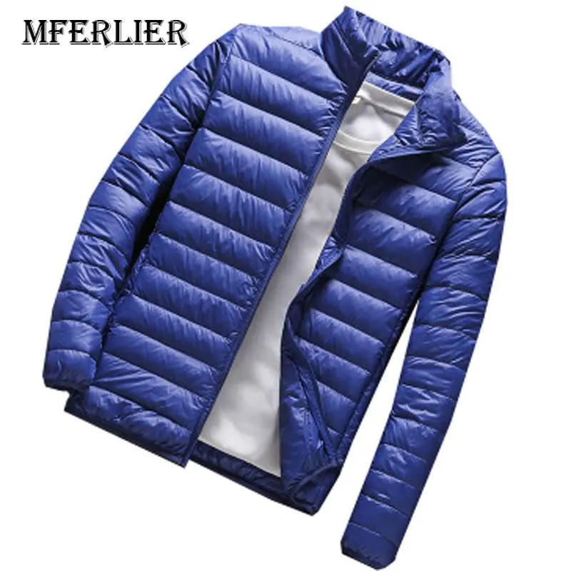 MFERLIER 2018 зима осень 5XL 6XL 7XL мужские куртки 8XL 9XL Большие размеры черный синий темно