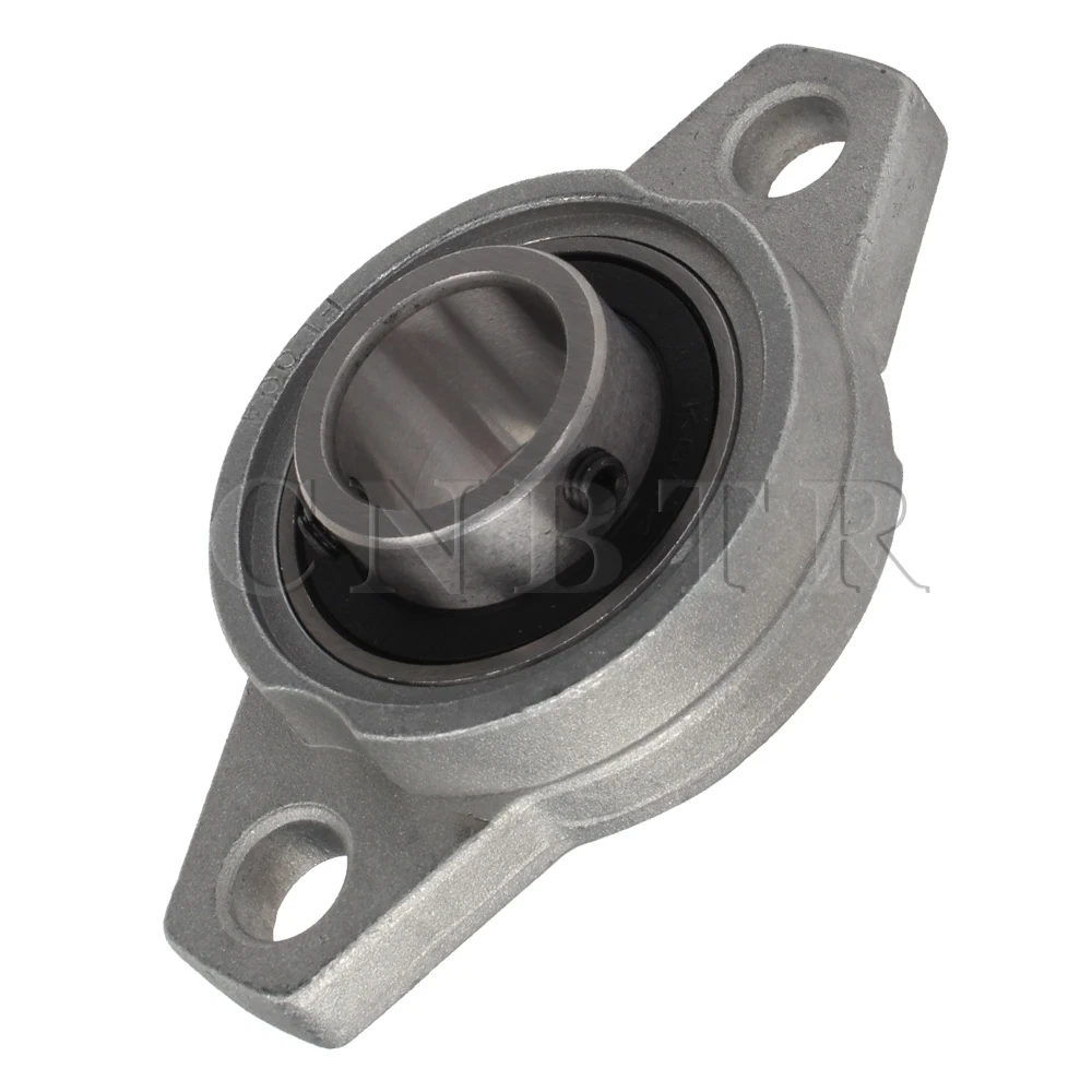 

CNBTR Silver Zinc Alloy Pillow Flange Block Bearing 20mm Inner Diameter