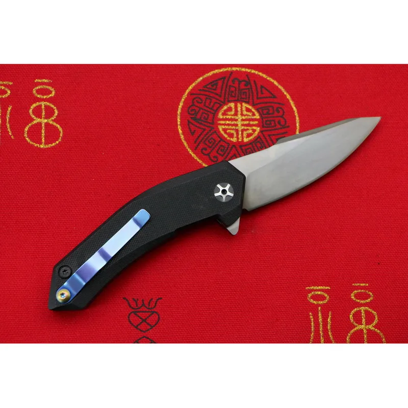 Складной нож LOVOCOO ZT0095 карманный Подарочный клинок 9CR18MOV с рукояткой из G10 для