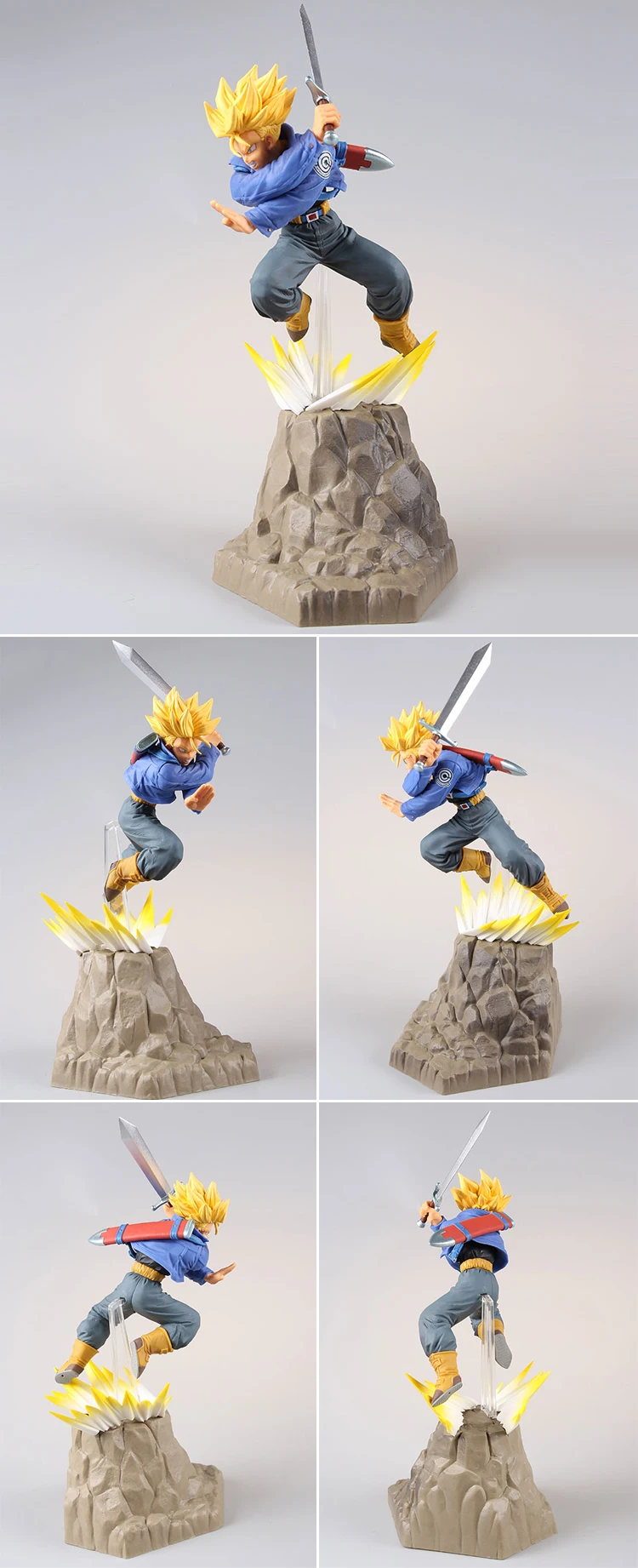 100% оригинал Banpresto абсолютное совершенство Рисунок Коллекция Рисунок-super Saiyan Trunks от "Dragon Ball Z"