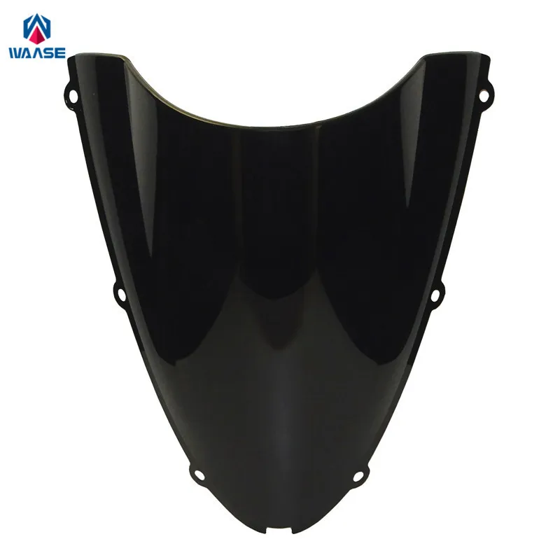 

waase For Kawasaki Ninja ZX6R ZX636 ZX 6R 636 2005 2006 2007 2008 Double Bubble Windscreen Windshield Shield Screen