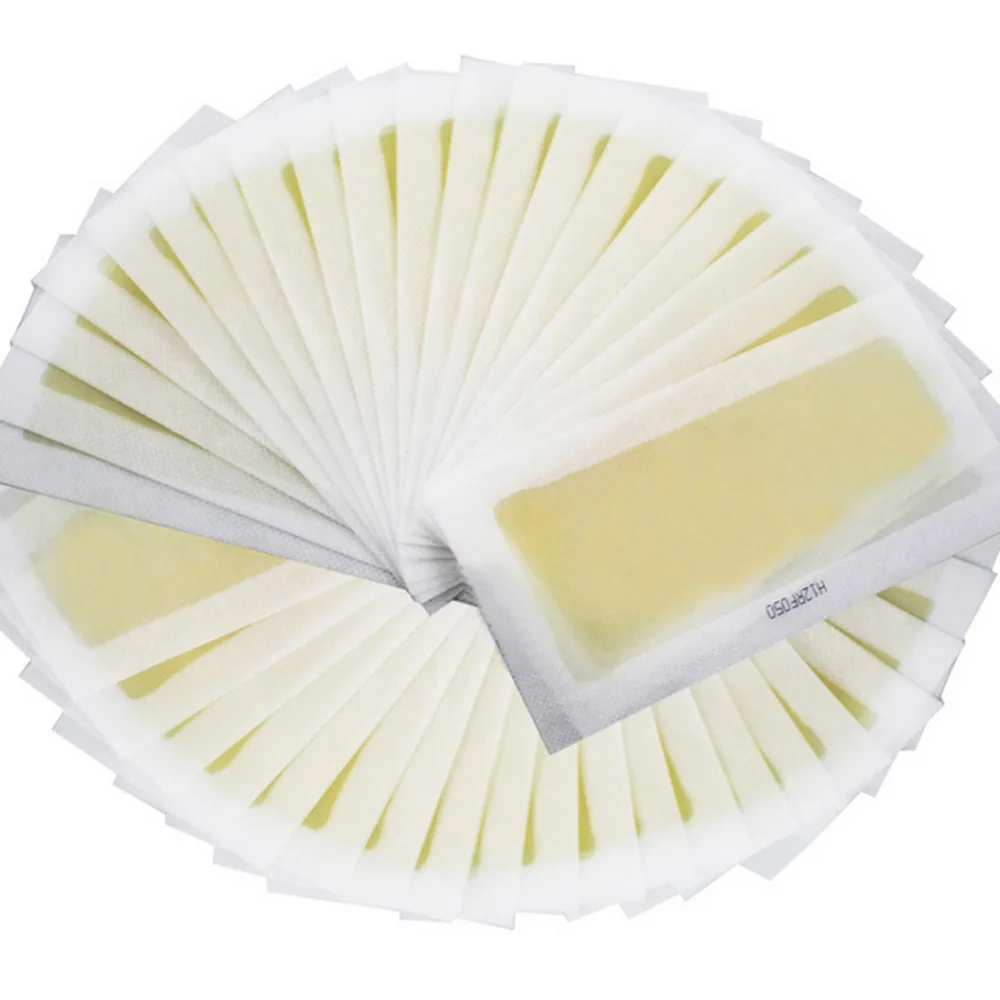 

10pairs Hair Removal Wax Strips Paper Roll Waxing Depilatory Wax Paper For Armpit legs Arm Significant effect