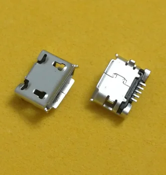 

500pcs/lot For Alcatel 4010 OT4010 Vodafone 875 V875 micro mini 5 pin usb charge charging jack connector plug dock socket port