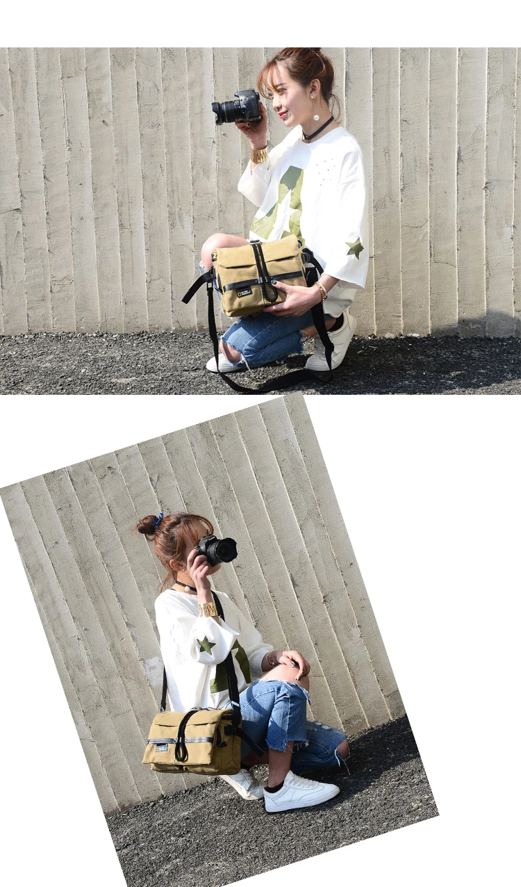 dslr canvas camera bag