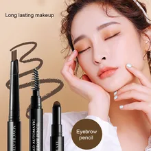 Профессиональный 24 часа длительный 3 в 1 Набор карандашей для бровей водостойкая кисть для бровей женские инструменты для макияжа 998