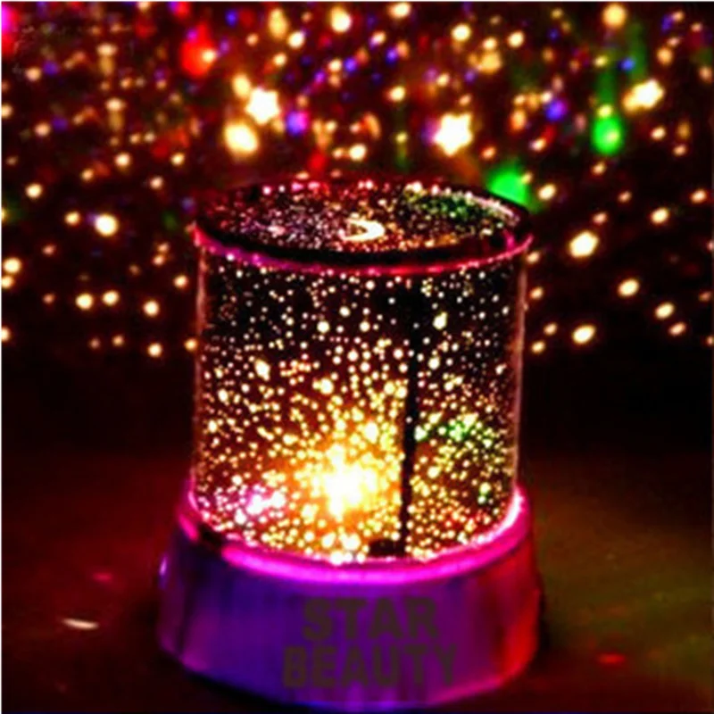

Night Light Projector Starry LED Sky Star Master Children Kids Baby Sleep Romantic Led USB Lamp Projection Creative Gifts July 6