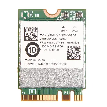 

card for 867Mbps Broadcom BCM94350ZAE NGFF Wireless Wifi Card BT 4.1 Lenovo FRU 00JT494