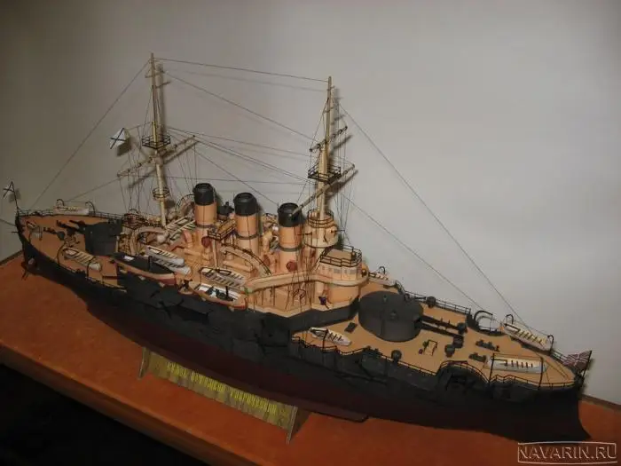 3D бумажная модель корабля Potemkin Diy|Картонные конструкторы| |