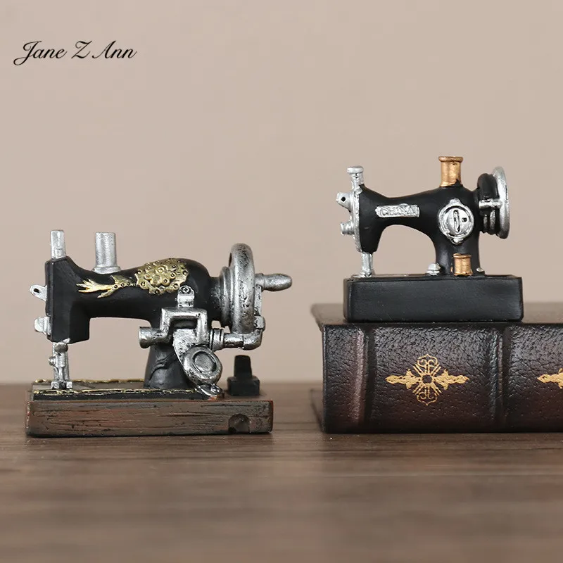 

Jane Z Ann Newborn baby photo props Creative Resin Sewing Machine studio photo shooting Decoration Ornaments 2 sizes
