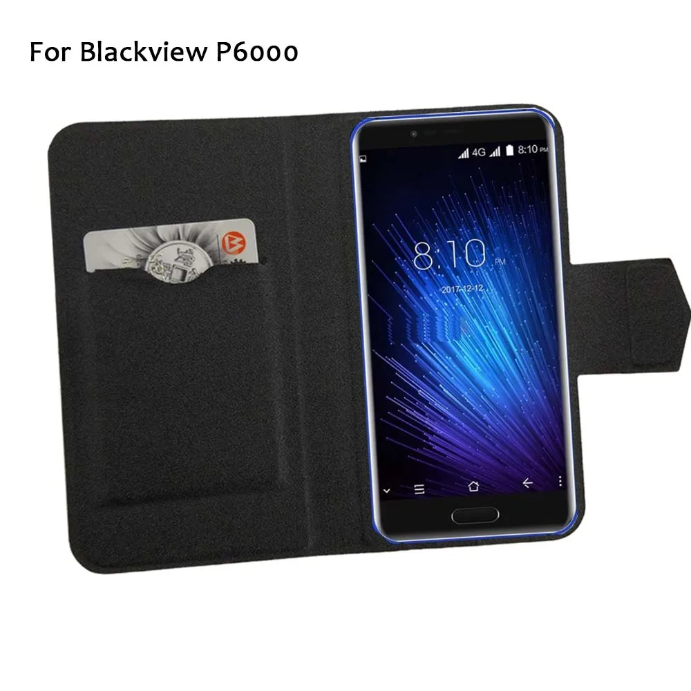 

5 Colors Hot! Blackview P6000 Case Phone Leather Cover,Factory Direct Protective Full Flip Stand Leather Phone Shell Cases